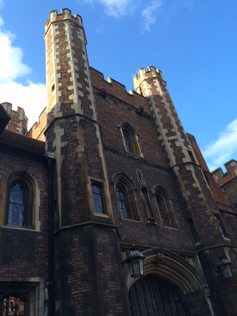 Our very own Queens' College on the #AccessionDay of the Queen <a href="/QueensCam/">Queens' College</a>
