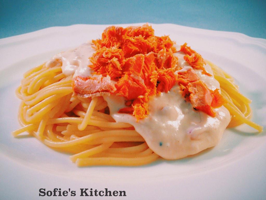 SofiesKitchen's tweet photo. #pasta #wholewheat #eathealthy #salmon #healthyfood #recipe #recipes #sofieskitchen http://t.co/hHM1cYx823