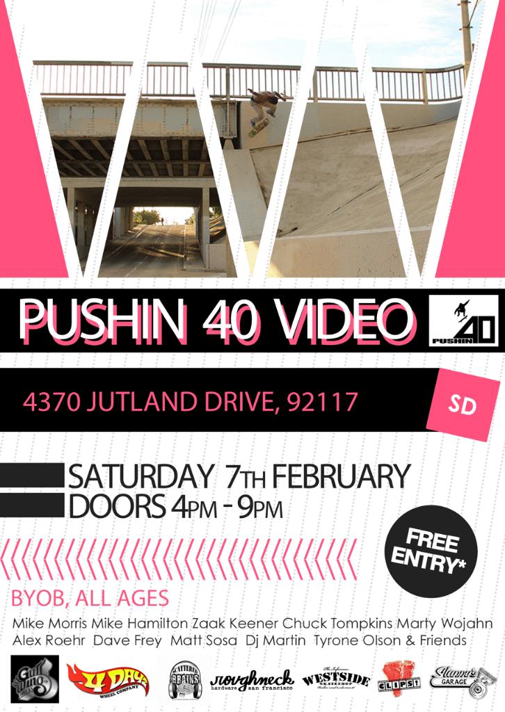 FTIDistCo's tweet photo. #PUSHIN40 Video Premiere Tomorrow!! #SD #OGSD #TBone http://t.co/TT5nShBlde