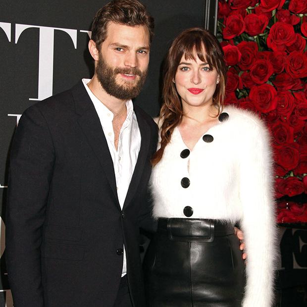Fabulousmag's tweet image. Jamie Dornan and Dakota Johnson step out at #50Shades film screening. Are you excited to see the film?
