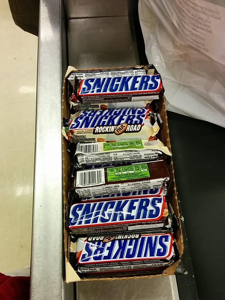 maxvbailey's tweet image. Just got 37 chocolate bars for $5 #win