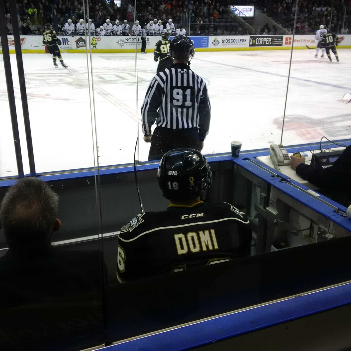 ssferguson's tweet photo. 2 minutes for Domi http://t.co/43enQmxQWu