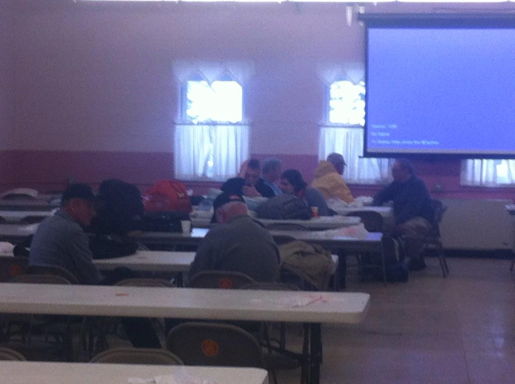 BrianDwyerTV's tweet image. Still a couple dozen people involved in the I-81 pile up at Pierrepont Manor at the Adams Fire Hall for shelter.