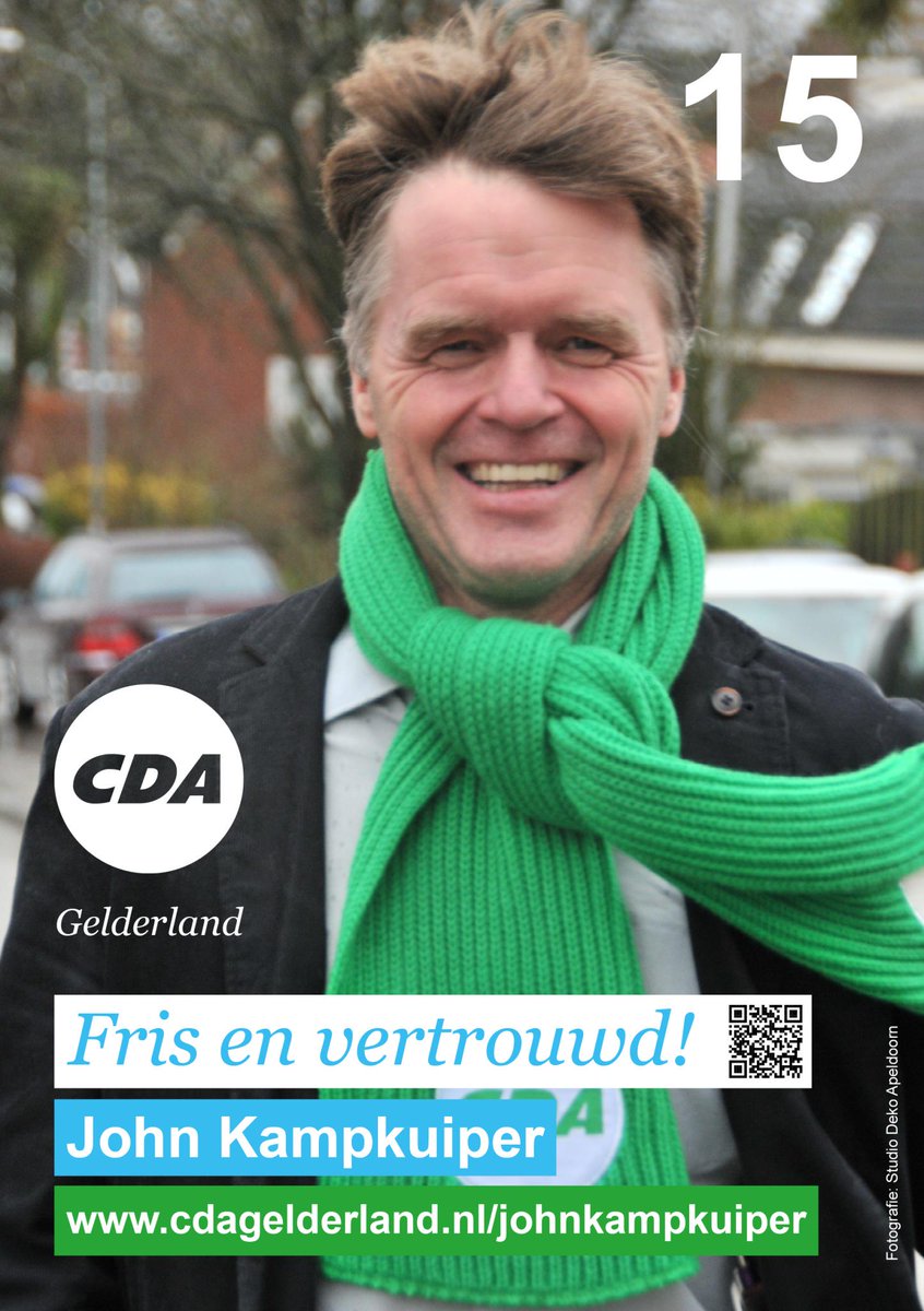 JohnKampkuiper's tweet photo. Flyers en poster voor campagne zijn gereed! @CDAGelderland @CDA_Apeldoorn #stemfris http://t.co/gmOOzdBK7L