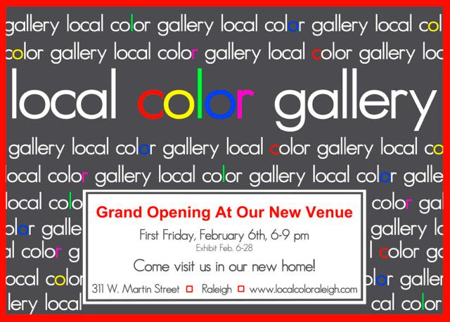 LocalColorNC's tweet image. Join us tonight for our #FirstFridayRal GRAND OPENING at LCG's new venue!