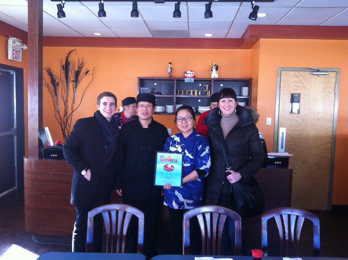 New Entrepreneurs <a href="/cityofmoncton/">City of Moncton</a> graduates from BEST program MAGMA. Happy Sushi located on Mountain Road Great food!!
