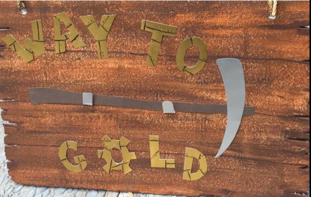 WayToGold's tweet image. If you see this sign in Downtown Fresno tonight... You're so close to the #WayToGoldLaunchParty