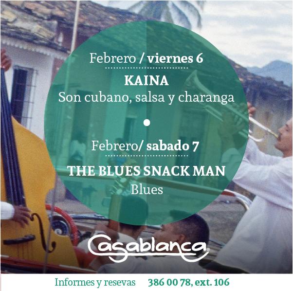 carnescasablanc's tweet photo. Prográmate para una noche de salsa y charanga. ¡Te esperamos! #Casablancamallindiana http://t.co/C9nV4dT6a1
