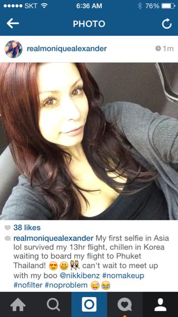 My first selfie in Asia 😃 if you're not following me on IG then you better start so yo...  http://t.co/2DoYcnxgbh<a href="/tag/puppies"class="tags"><span>#puppies</span></a><a href="/tag/thunderstorms"class="tags"><span>#thunderstorms</span></a><a href="/tag/snuggles"class="tags"><span>#snuggles</span></a><a href="/tag/skype"class="tags"><span>#skype</span></a>