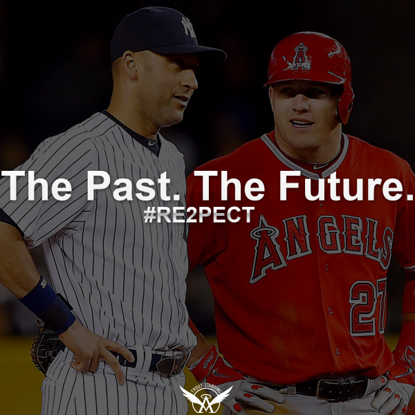 Troutstanding's tweet photo. #MikeTrout easily #FaceOfTheMLB #NoDoubtInTrout #RE2PEC7 βΎοΈππ http://t.co/dCdwKdGx9A http://t.co/nLmqAYBYHT