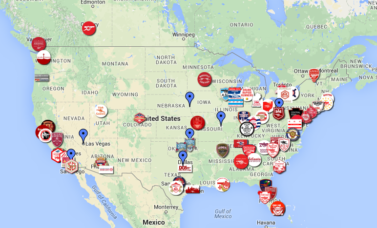 arsenalamerica's tweet photo. If you want to follow the action around the US tomorrow, follow our branches on twitter: https://t.co/IrLLc7A0hI http://t.co/hIjk5SqKaH