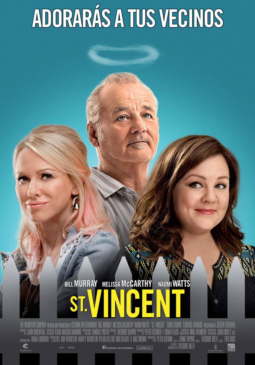 CINEsfuerzoblog's tweet photo. #OJO aún en cines #SnVincent con el gran Bill Murray!!
Reseña ★★★1/2
--> http://t.co/zEtoj4vDRg http://t.co/7iDTezunM8