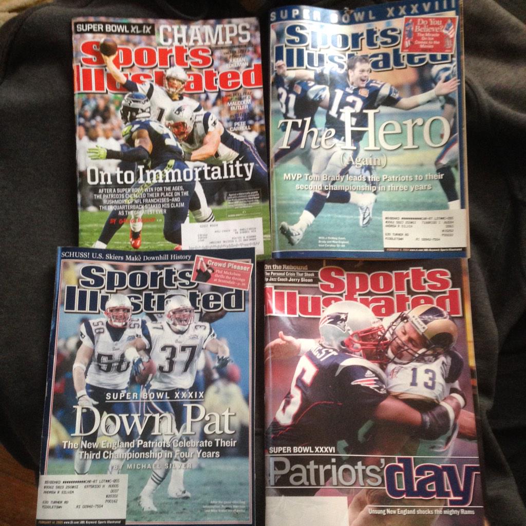 DryHeave1's tweet photo. They aren't Super Bowl rings but I'll take em. #4 is added to the collection. #LetsGoForFive #PATRIOTS http://t.co/9SoPpvO3TF
