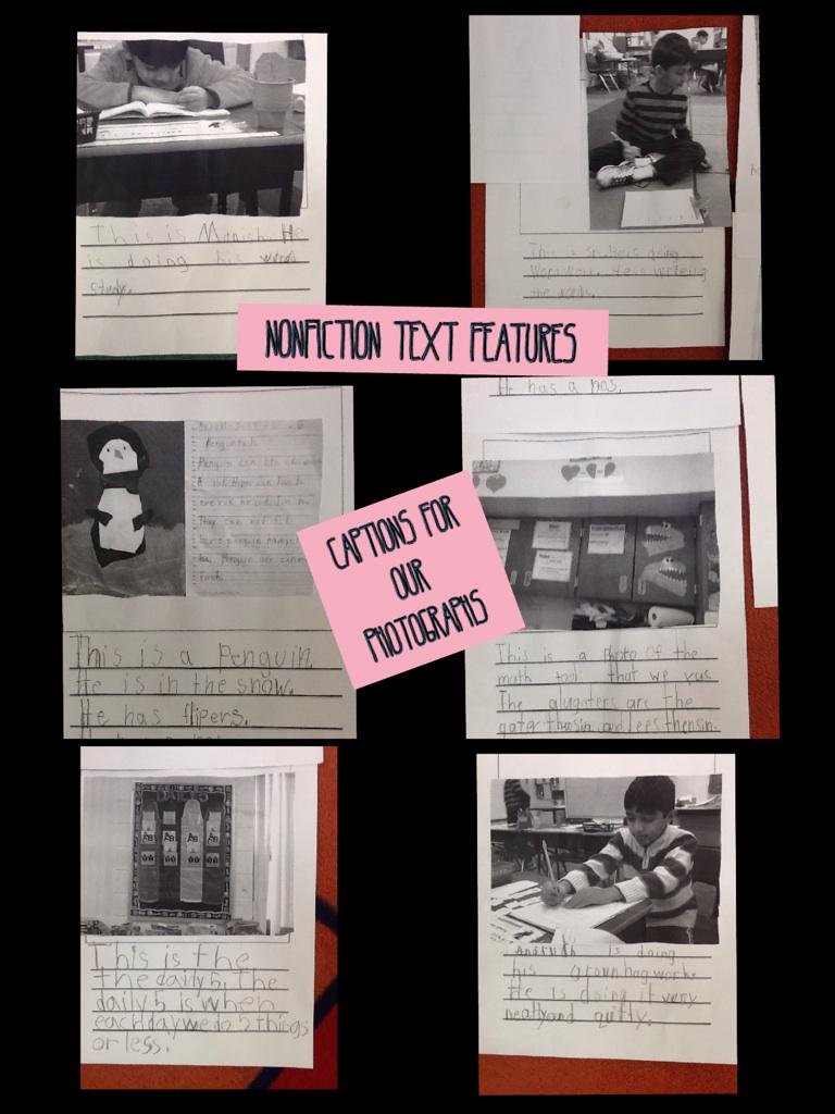 Weber508's tweet photo. Learning to identify and understand the purpose of captions by creating our own for http://t.co/rIkeZj4kGD http://t.co/SO7uurdaEW