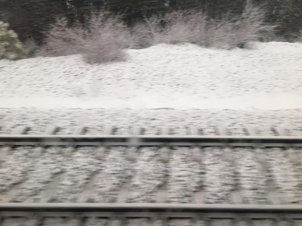 @rcarlmark @10MonicaWoods @WeatherAnchor @KristinasCall #SnowPhotos aboard @Amtrak CA Zephyr train to Salt Lake City.