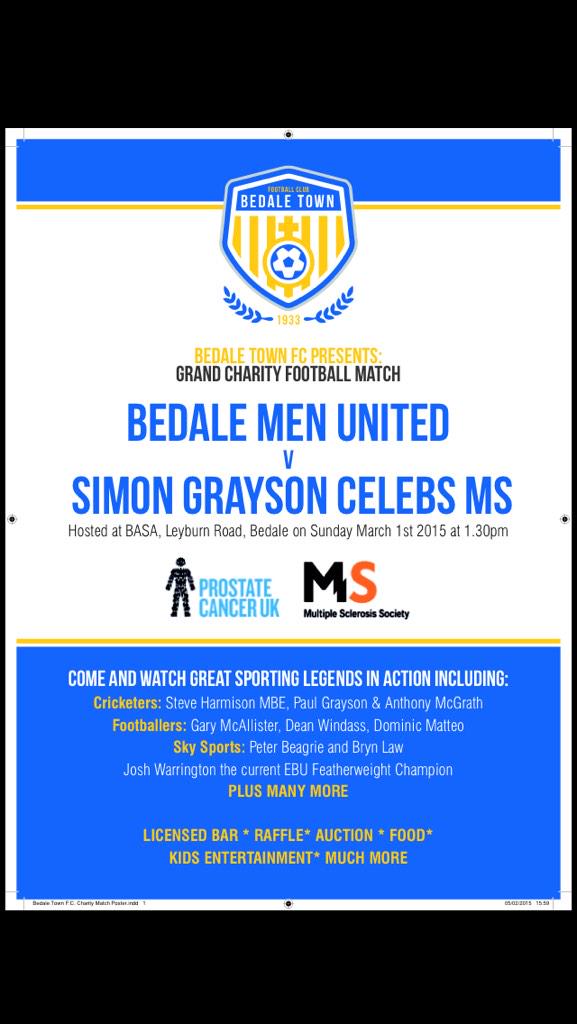 @Dominicmatteo21 <a href="/LeyburnUnited/">Leyburn United</a> <a href="/HallsofBedale/">Halls Fish and Chips</a> <a href="/BedaleGC/">Bedale Golf Club</a> <a href="/HXBHGC/">Bradley Hall GC</a> <a href="/HarlowHillFC/">Harlow Hill FC 🏆</a> <a href="/93_bjh/">Ben Hodgson</a> RT please