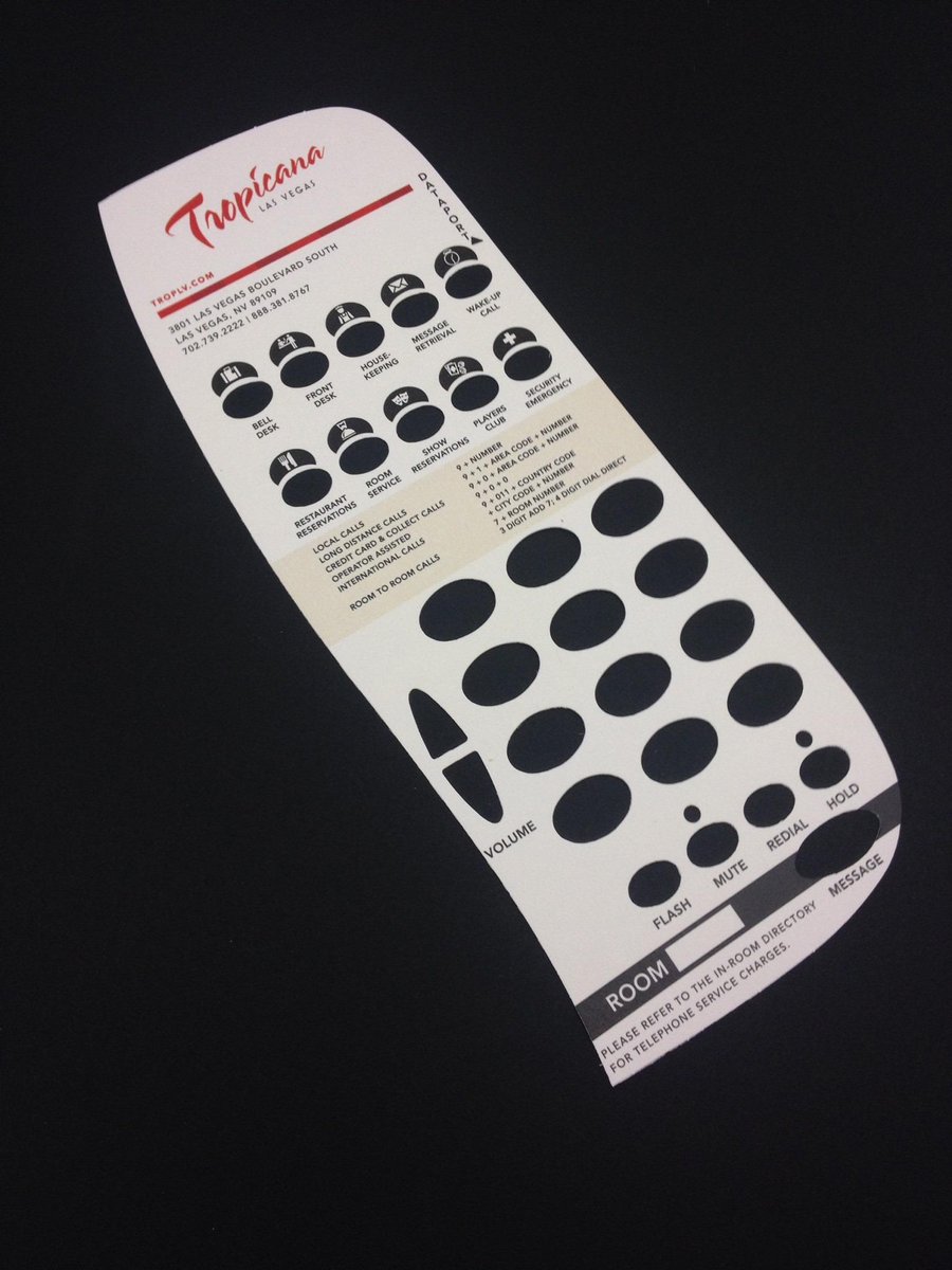 desitelephone's tweet photo. @TropL The phone labels on your guest room telephones are very nice! Thank you. http://t.co/tyNc3u6pFc