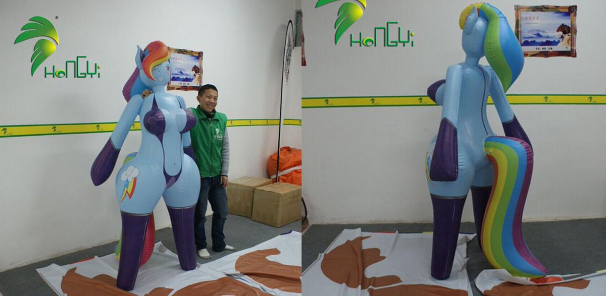 We Talked to a Brony Who Hates That Voluptuous Inflatable 'My Little P...