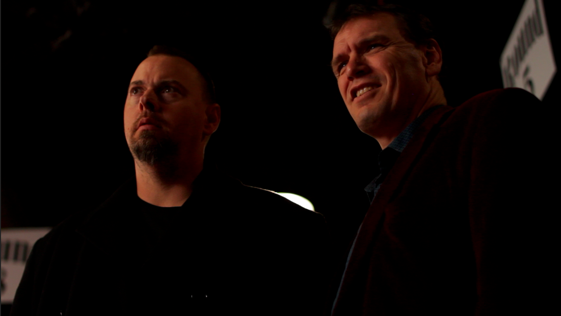 LongWalkProd's tweet photo. Here's a shot from #TooOldToDieYoung featuring David Hayes &amp; Emmanuel Barbe as Jimmy &amp; The Frenchman... #FilmNoir http://t.co/ccHbi86fFO