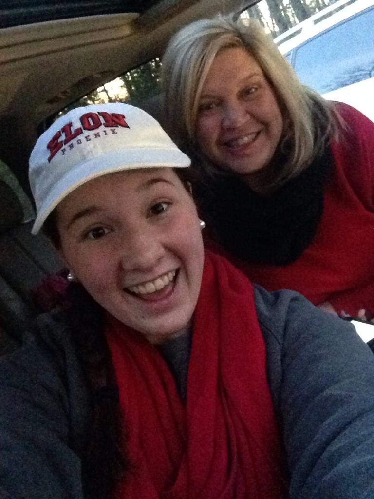 se_wasserman's tweet photo. Wearing red with Mommy! #GoRedForWomen #GoRedTODAY http://t.co/oHbE5rV14E