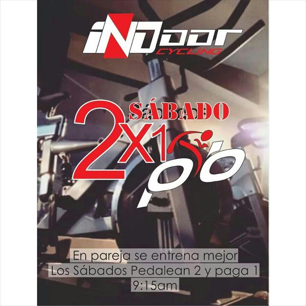 mavipugarita's tweet photo. Mañana al 2x1 en @IndoorPoz 🚲💪 http://t.co/KjVNYIIx2Y