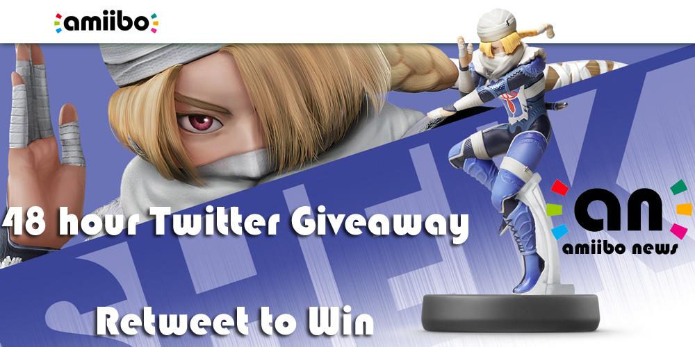 Win a Sheik Amiibo from Amiibo News! Retweet to win! Winner selected 2/8! Good Luck!
