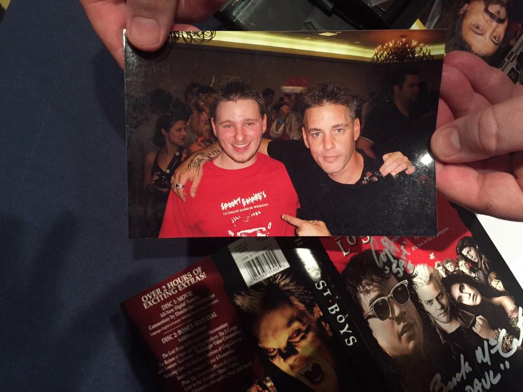 JamisonNewland's tweet image. At @DaysOfTheDead13 in Atlanta. Someone had a shot of the #haimster. @Corey_Feldman