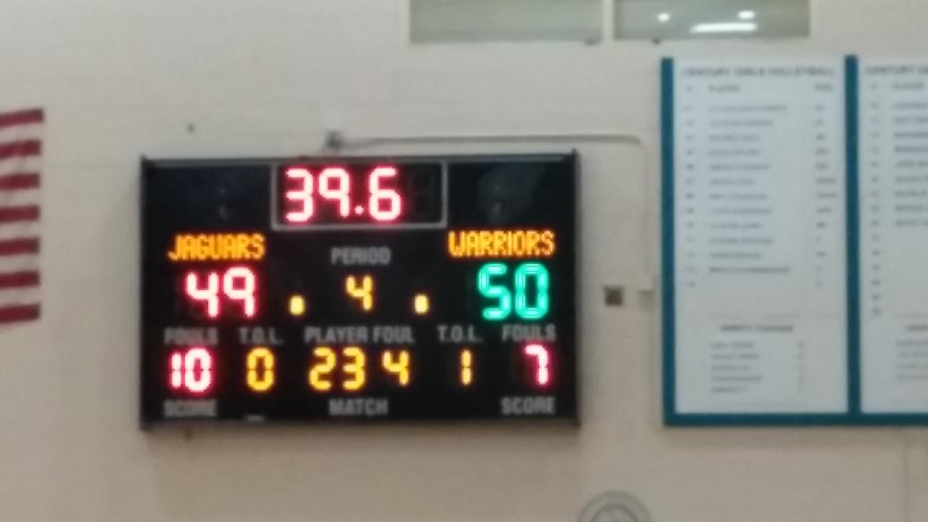 We have a game going on, Jags hit a huge 3, only down 49 to 50! #GoJags
