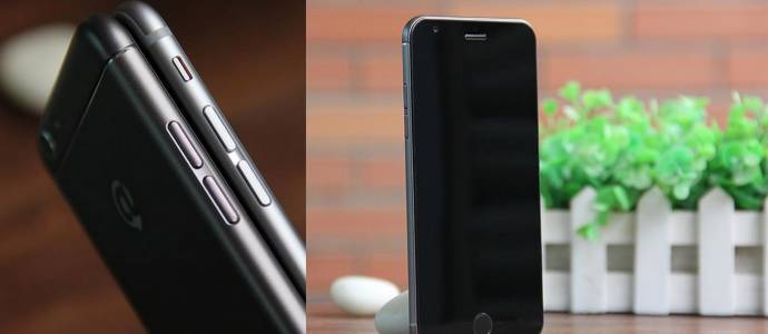 sebuah produsen smartphone di Cina telah menciptakan tiruan smartphone dari iPhone 6 yang nyaris sempurna