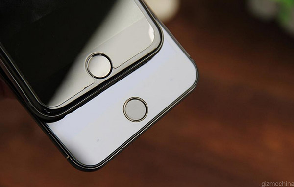 Tombol home juga dibuat sama, namun pada Dakele 3 jangan harap mendapatkan fitur scan sidik jari yang ada pd Iphone