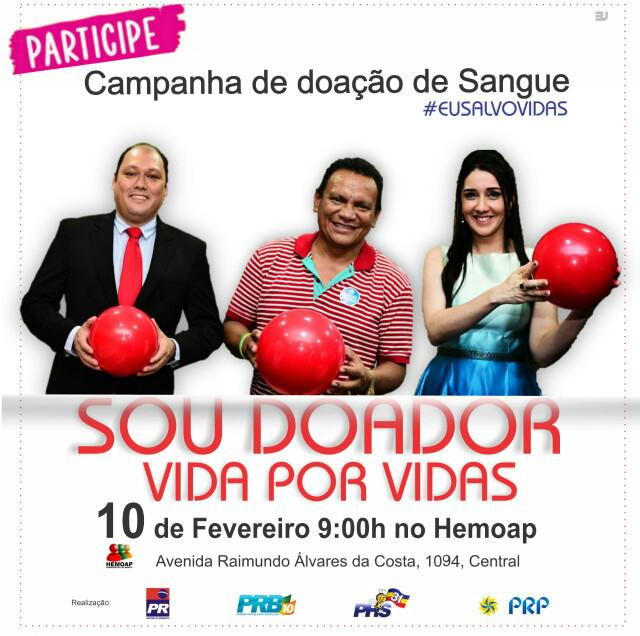 ClaudinorSousa's tweet image. #EuSalvoVidas #EuSouDoador #VidaporVidas