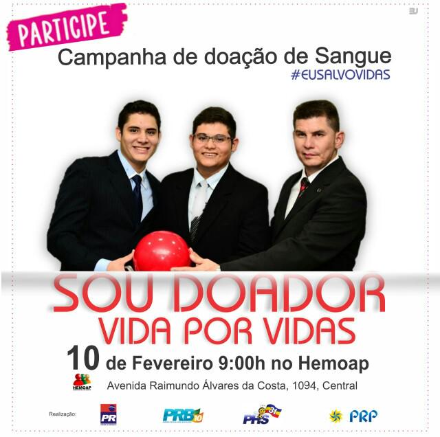 ClaudinorSousa's tweet image. #EuSalvoVidas #EuSouDoador #VidaporVidas
