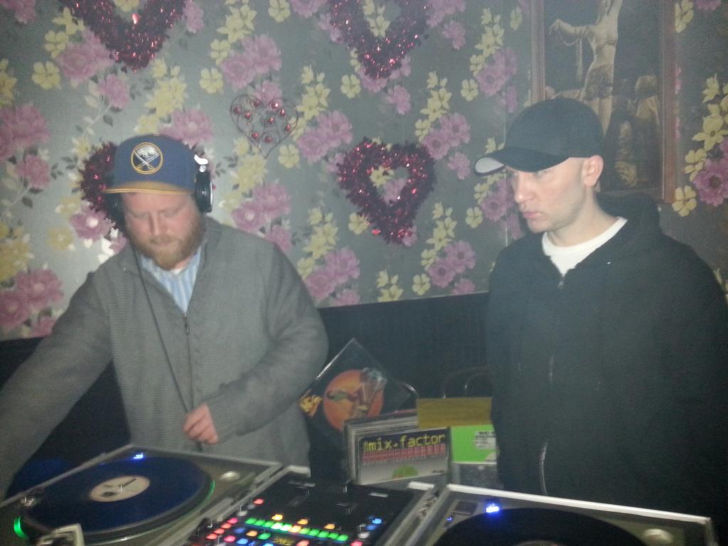 KeithConcept's tweet photo. #HappyBirthday @DjMilkBuffalo. Myself #ScottDown &amp; @charliedbutcher at @TheGypsyParlor RIGHT NOW!!! http://t.co/XD136sONYg