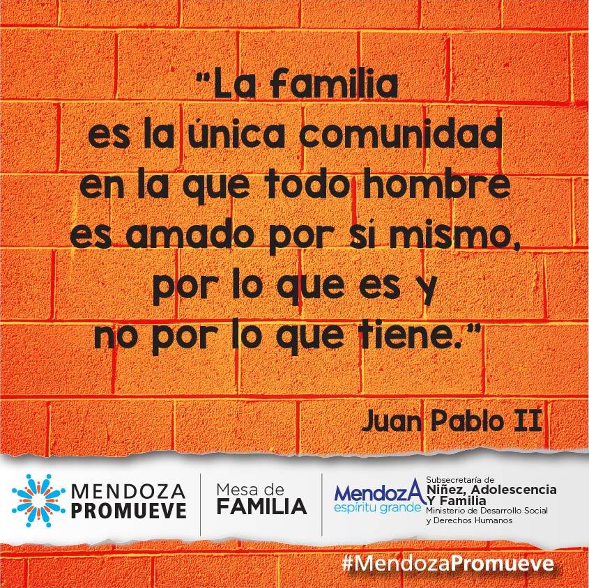 goo.gl/nn1NVx
#mendozapromueve #familia #comunidad #valores #respeto #amor