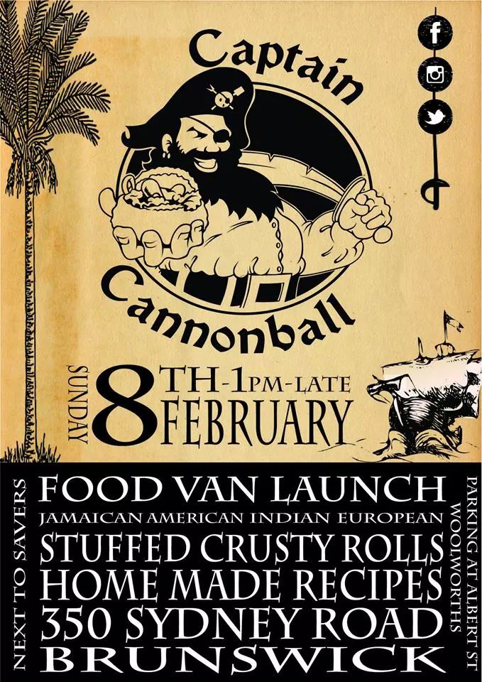 Yarrr me lovely hearties. We be launching tomorrow. Come on down and bring your appetite.
