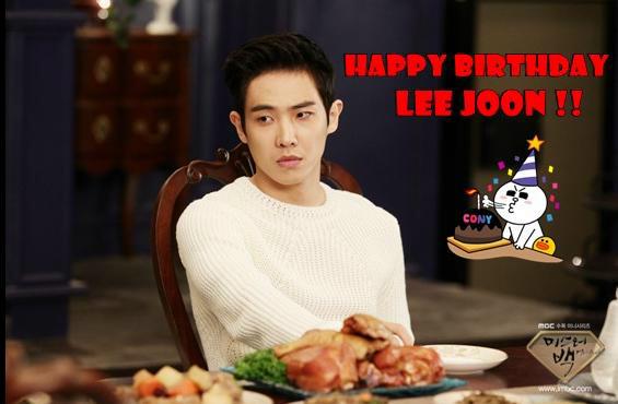 Happy birthday lee joon \\(´ `)/ 