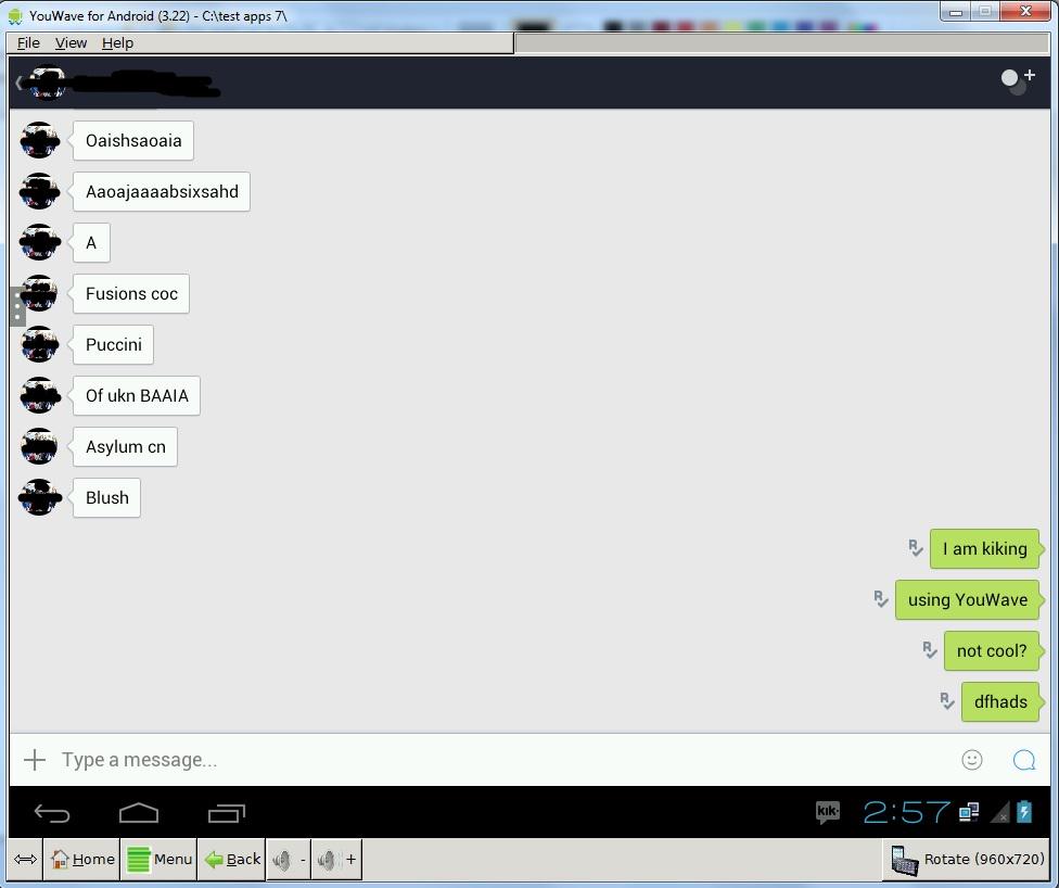 youwave's tweet image. Kik on PC with @youwave