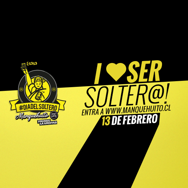 AMO SER SOLTER@ y el 13 de Febrero celebro con <a href="/manquehuito_pop/">Manquehuito Pop Wine</a> en el Chat del #DíaDelSoltero manquehuito.cl/diasoltero2015…