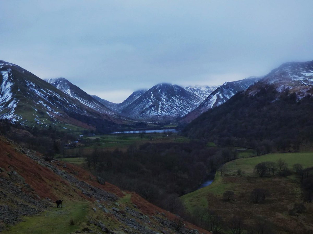 helvellyn's tweet photo. And final one on the path down from #boredale the 'pipetrack' to #brotherswater http://t.co/V916cVJys0