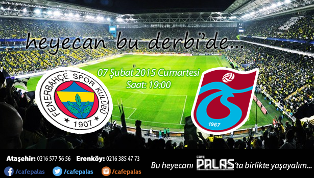 cafepalas's tweet photo. Fenerbahçe - Trabzonspor derbisi Cafe Palas'ta #fenerbahce #trabzonspor #derbi #cafepalas #ataşehir #erenköy http://t.co/3lza2OlnJn