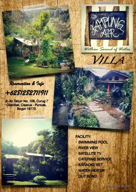 Kampung Air Villa (@kampung_air) on Twitter photo 