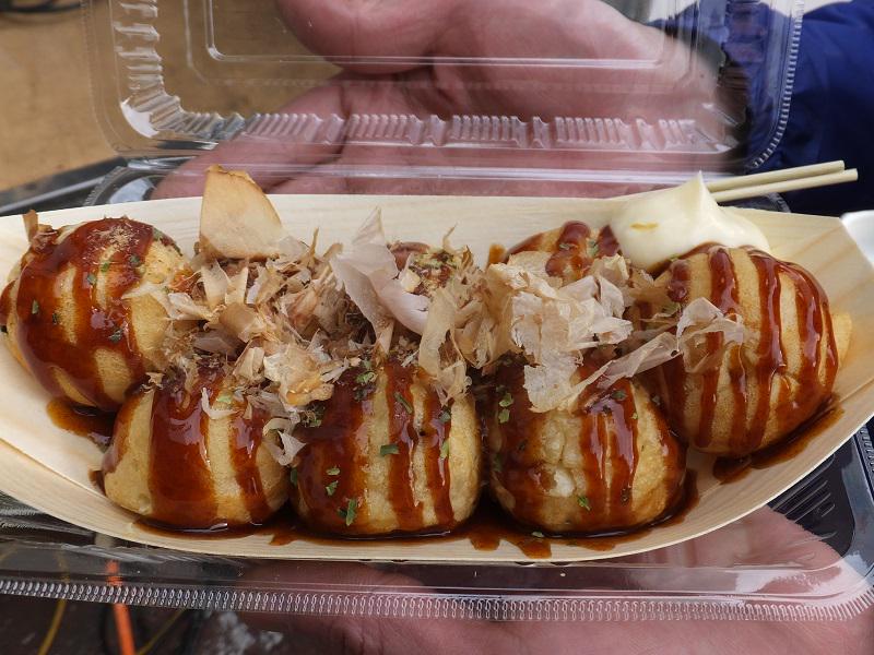 元オートレーサー田代祐一さんのお店のたこ焼き～(๑´ㅂ`๑) ソースは