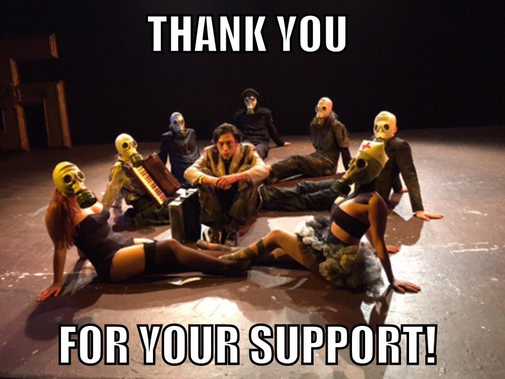 TDrammaInt's tweet photo. @HiMyNamesGeorge Thank you so much for your support! #judgmentonagraybeach #theatre #newyork #kafka http://t.co/9fAHMAZ3j3