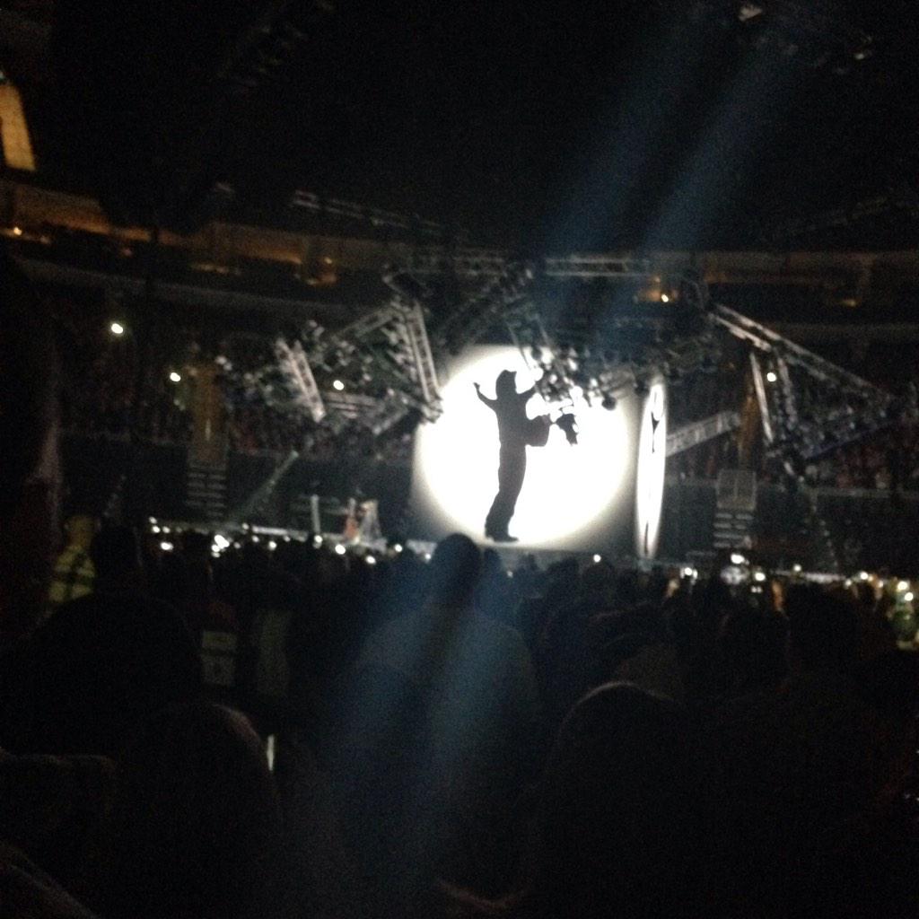 Tonight I sang happy birthday to Garth Brooks.  Life is pretty good. 