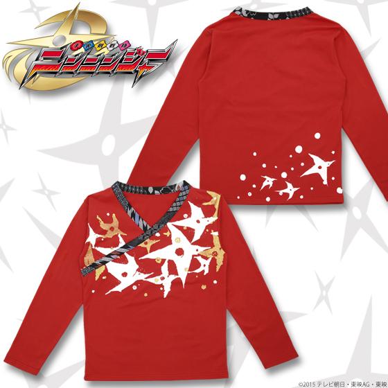 手裏剣戦隊ニンニンジャー 伊賀崎天晴 ジャケット ロングTシャツ2枚 セット バンコレ!🔴バンダイファッション【公式】 on X: