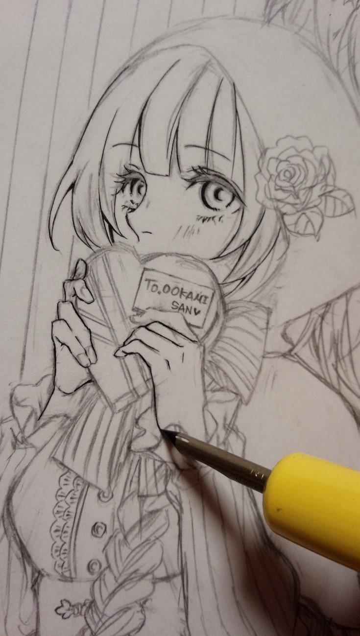 Twitter 上的 クチコミ 投稿マガジン 添削 イラスト道場 ペン入れ中がこちら 主線は日光丸ペン ネオピコライン2で描かれています メインキャラはくっきりした黒で際立つように それ以外の要素はやや薄い色でペン入れされています Http T Co 37hairj9j7 Twitter 上的 クチコミ 投稿マガジン 添削 イラスト道場 ペン入れ中がこちら 主線は日光丸ペン ネオピコライン2で描かれています メインキャラはくっきりした黒で際立つように それ以外の要素はやや薄い色でペン入れされています Http T Co 37hairj9j7