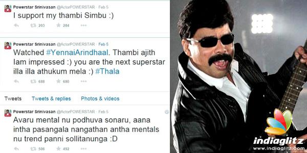 igtamil's tweet photo. #Ajith is the next #Superstar: #Powerstar

http://t.co/5vXANeDDUD

#YennaiArindhaal #Thala #Thala55 #Simbu #Vaalu http://t.co/Townn8AogT