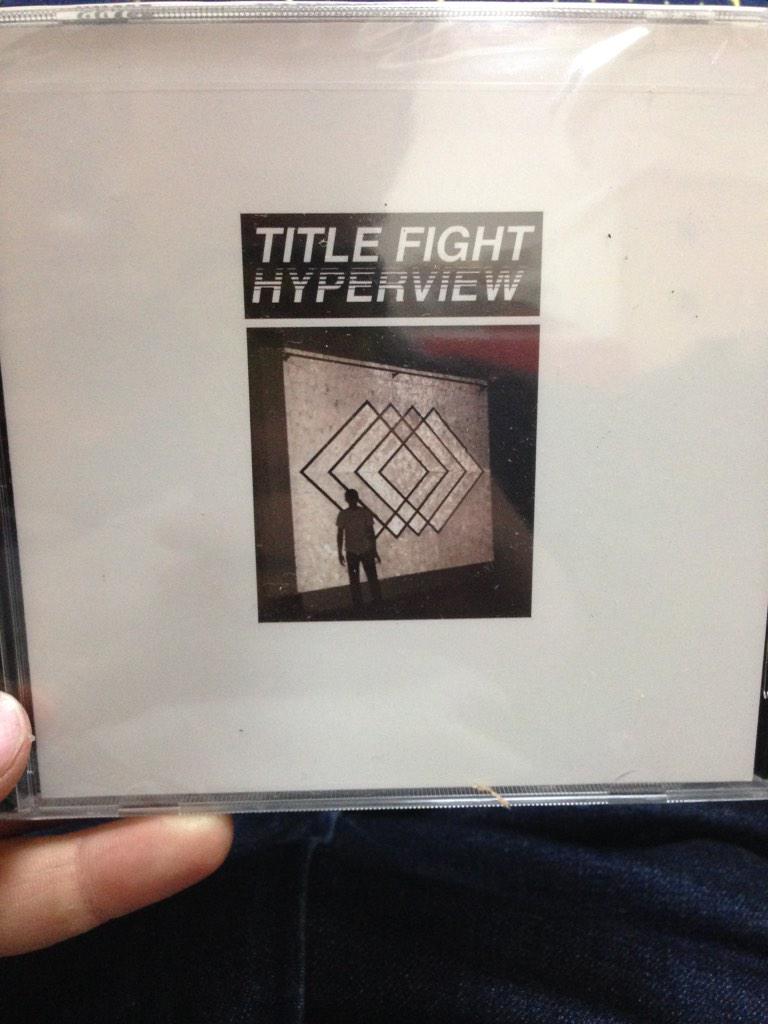 xYAJIx's tweet image. 家帰ったら届いてた！やっときける！やほーい！ #Titlefight #Hyperview
