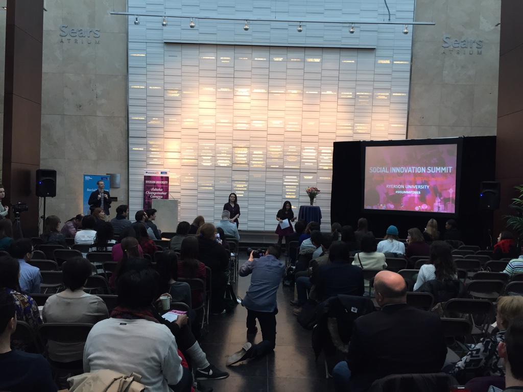ALISAR3MI's tweet photo. We just started our first Social Innovation Summit #SISummit2015 #RUZone @RUSocialVenture http://t.co/4WcMujNNVV