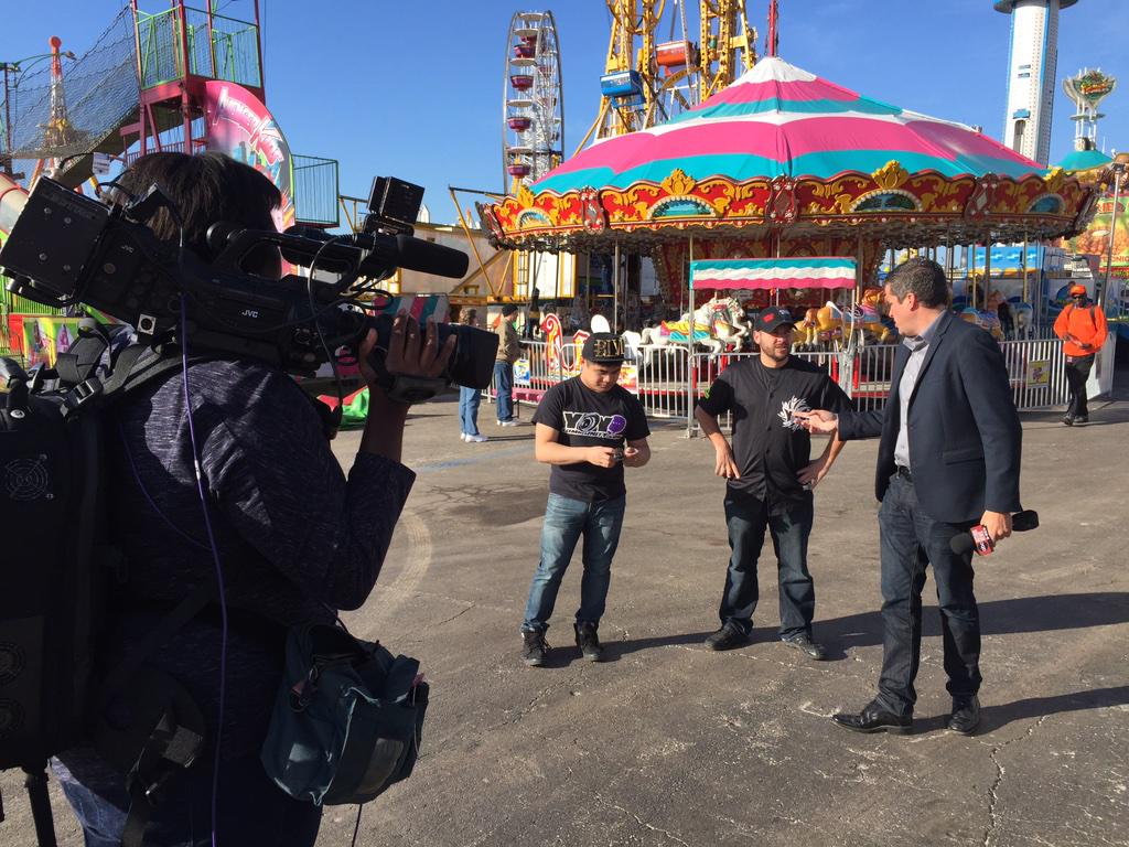 KilroyAgency's tweet image. @flstfairgrounds Saturday morning sunshine with @seandalypoplife #yoyocommunity